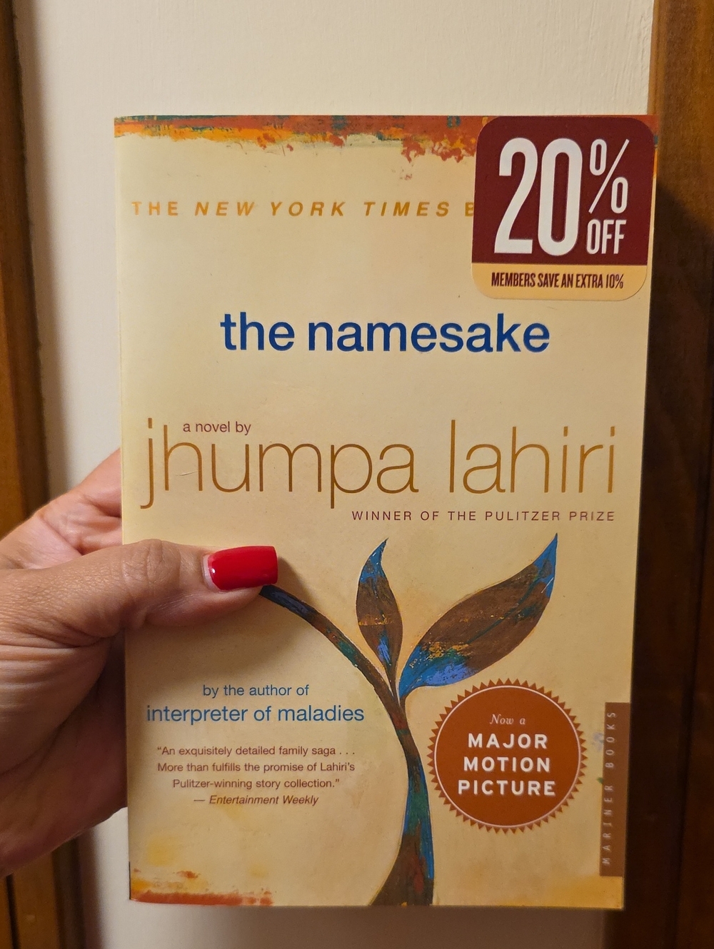 The Namesake by Jhumpa Lahiri
